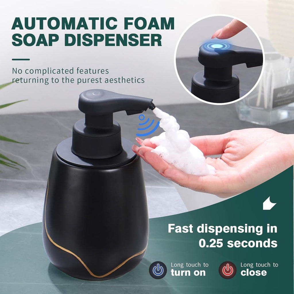 BosilunLife Nordic Garden ng Soap Dispenser 17 Oz Recycled Eco-Clay