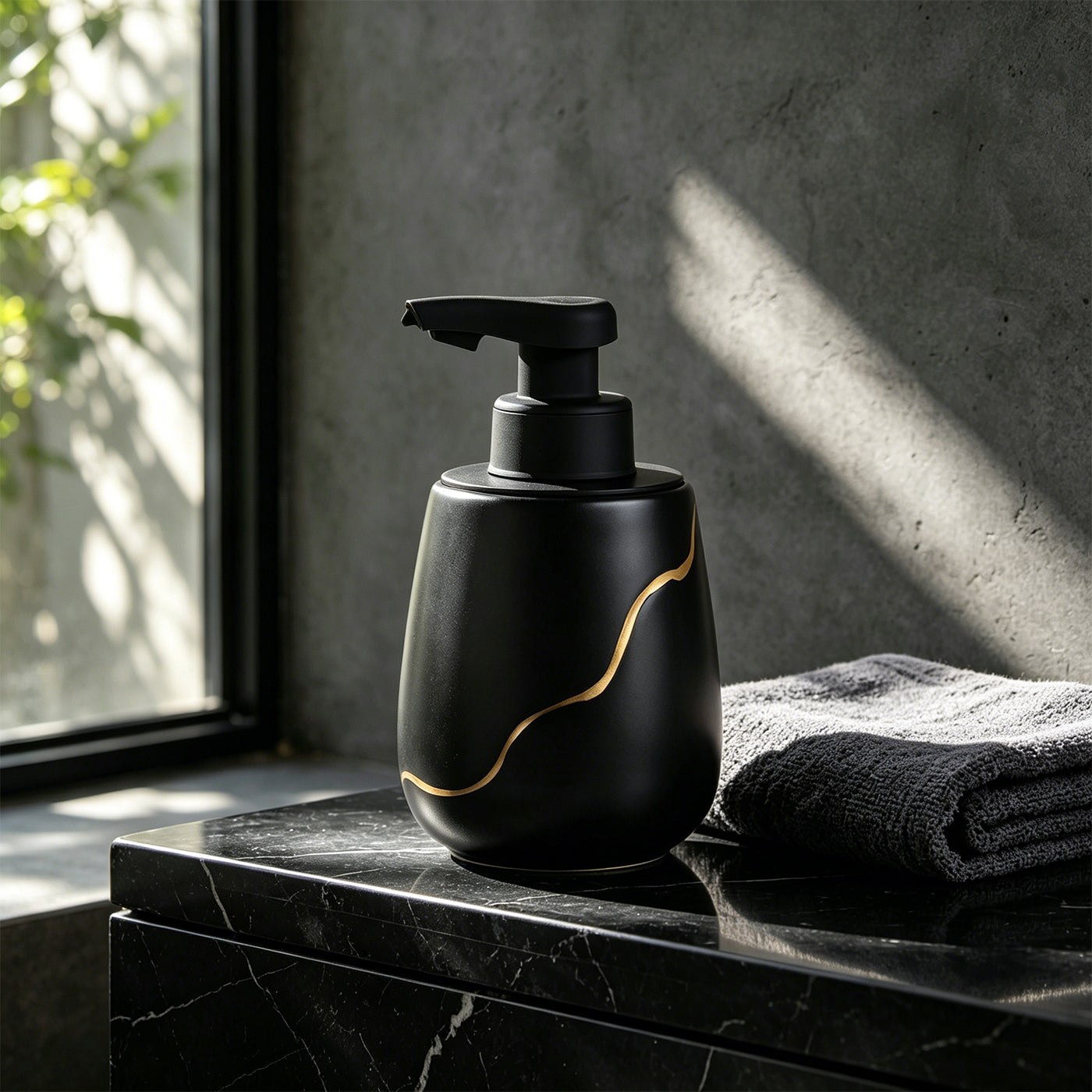 BosilunLife Nordic Garden ng Soap Dispenser 17 Oz Recycled Eco-Clay