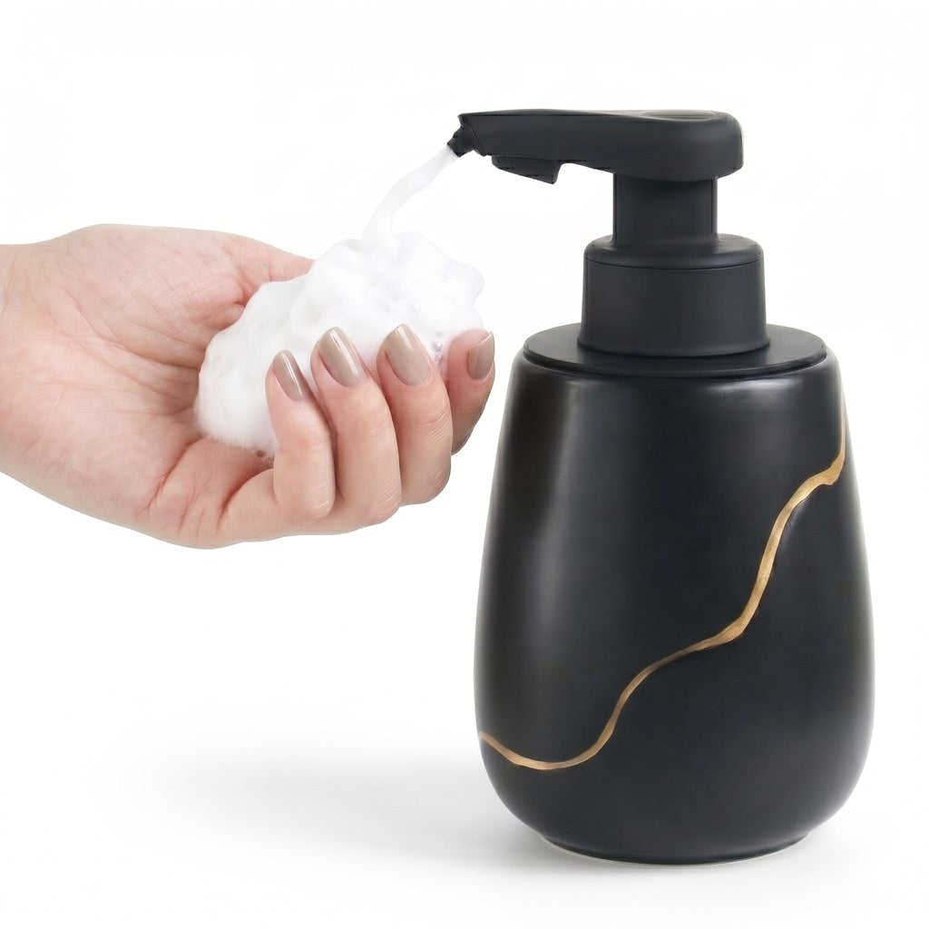 BosilunLife Nordic Garden ng Soap Dispenser 17 Oz Recycled Eco-Clay
